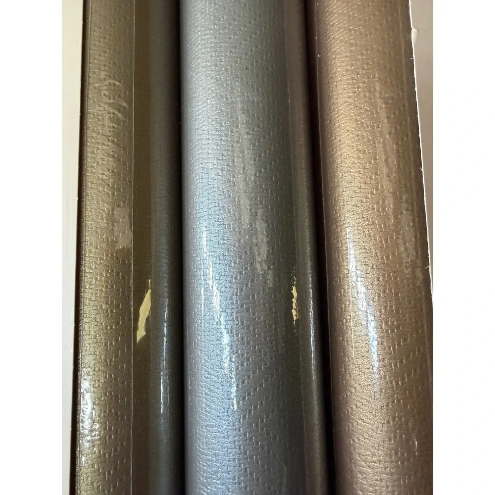 Atelier Luxury Gift Wrap 3Pk Metallic Gold Silver Bronze Textured 75 SqFt 109-03